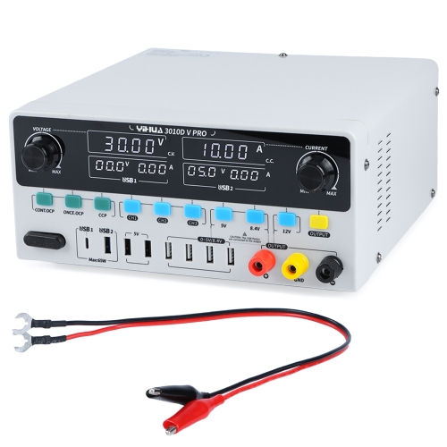 Zasilacz laboratoryjny serwisowy Yihua 3010D-V PRO 30V 10A 560W